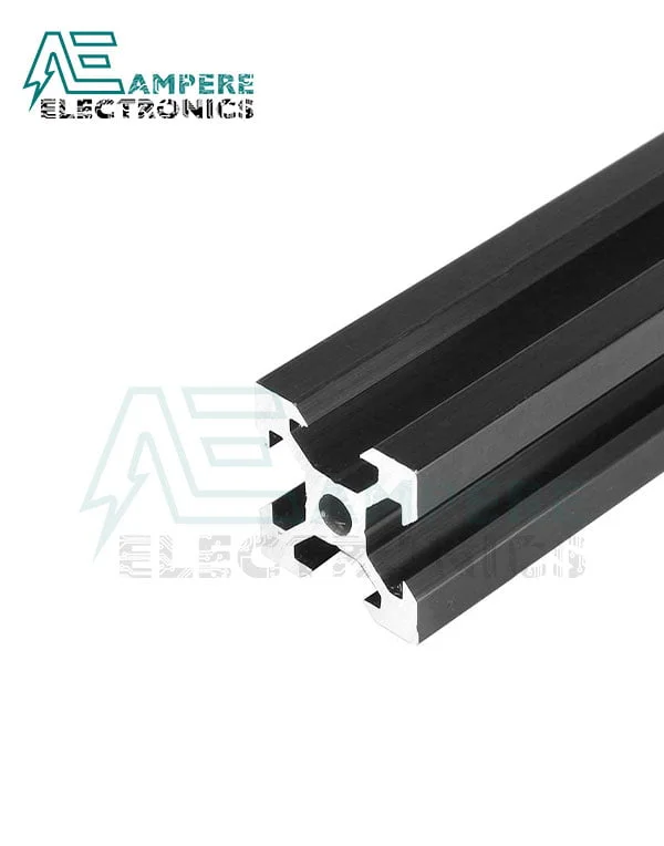 2020 V-Slot Aluminum Profile Extrusionمستورد (1M – Black Anodized)